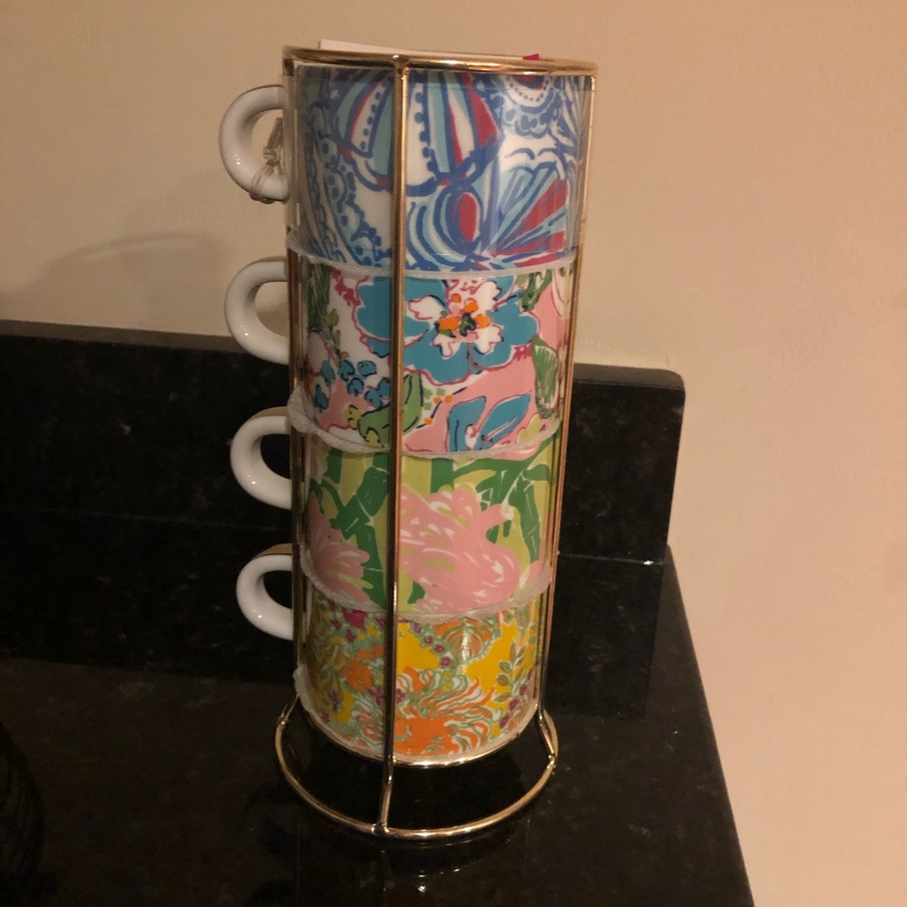 Lilly Pulitzer mug set NWT